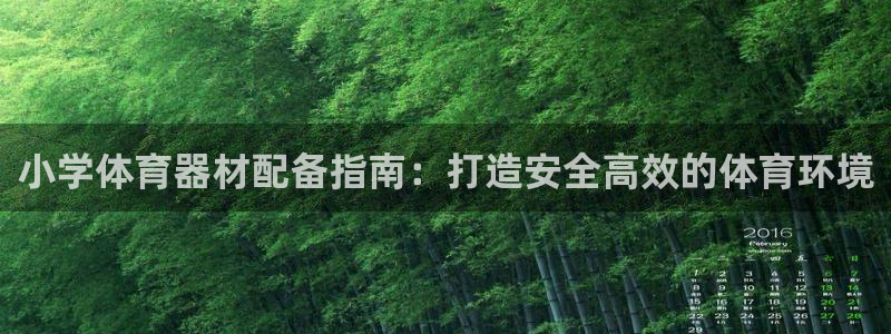 富联娱乐价7O777：小学体育器材配备指南：打造安全