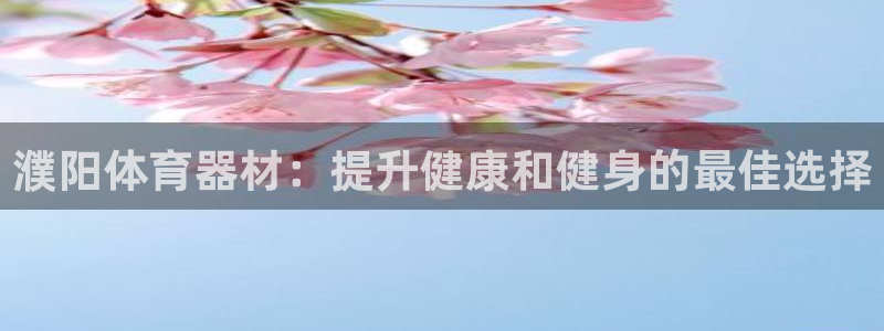 富联股份代码是多少：濮阳体育器材：提升健康和健身的最