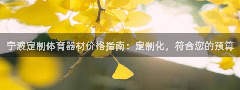 富联申购什么时候开盘：宁波定制体育器材价格指南：定制