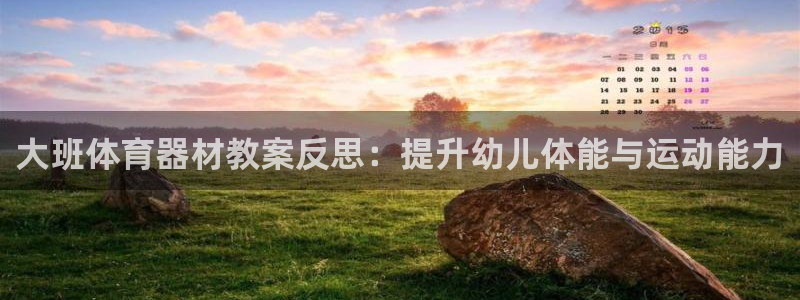 富联平台可以 5O6917：大班体育器材教案反思：提