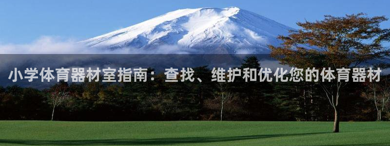富联官方网站登录：小学体育器材室指南：查找、维护和优