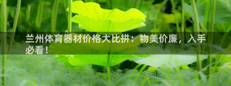 富联娱乐登录注册入口官网：兰州体育器材价格大比拼：物