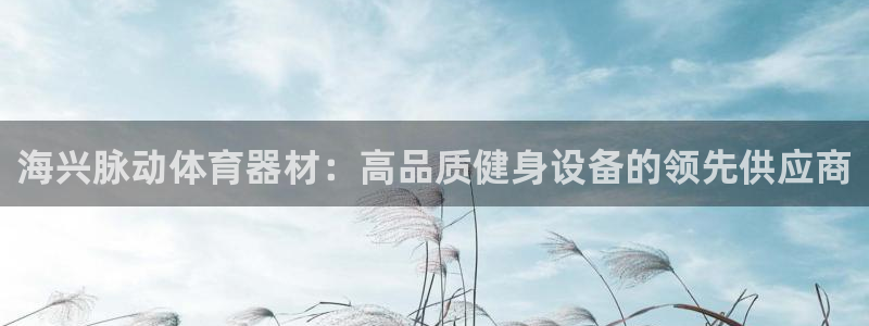 富联娱乐会员账号：海兴脉动体育器材：高品质健身设备的