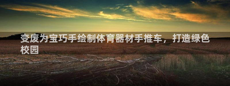 富联娱乐在线注册链接怎么弄：变废为宝巧手绘制体育器材