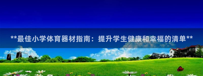 富联官方网站入口查询：**最佳小学体育器材指南：提升