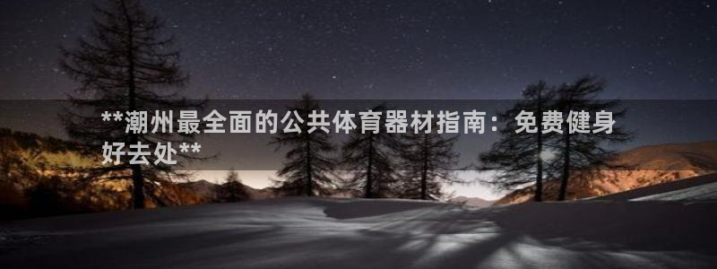 富联大厦：**潮州最全面的公共体育器材指南：免费健身