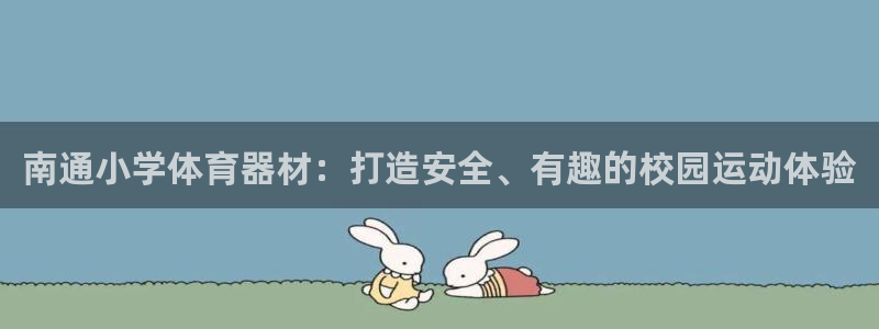 富联平台是什么：南通小学体育器材：打造安全、有趣的校