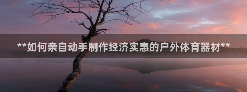 富联平台开户：**如何亲自动手制作经济实惠的户外体育