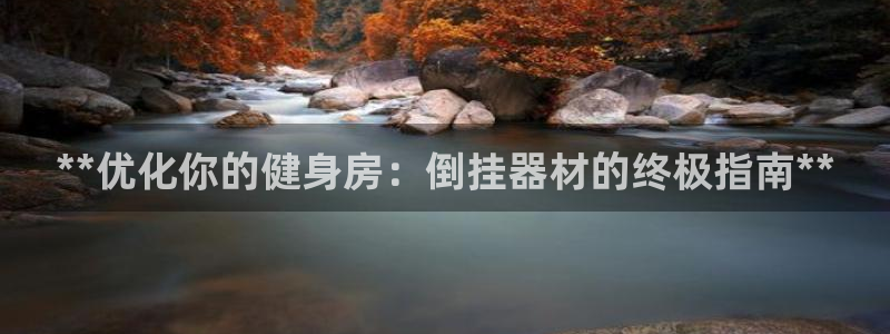 富联平台登陆：**优化你的健身房：倒挂器材的终极指南