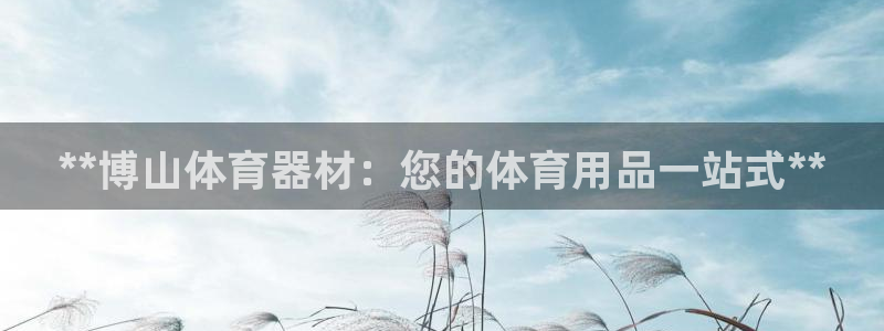 富联申购什么时间上市：**博山体育器材：您的体育用品
