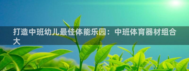 富联娱乐正规吗可靠吗：打造中班幼儿最佳体能乐园：中班