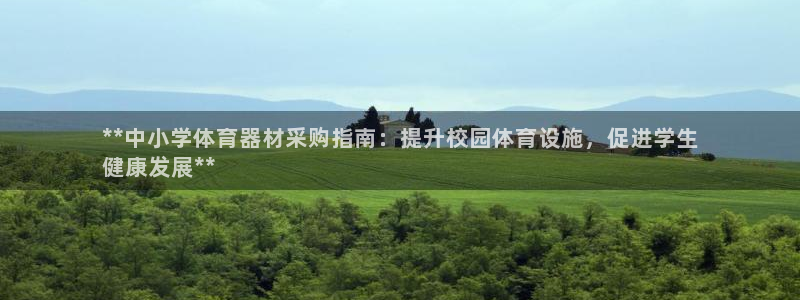 富联官网登陆：**中小学体育器材采购指南：提升校园体育设施，